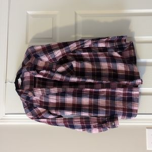 Lightweight Flannel tunic top